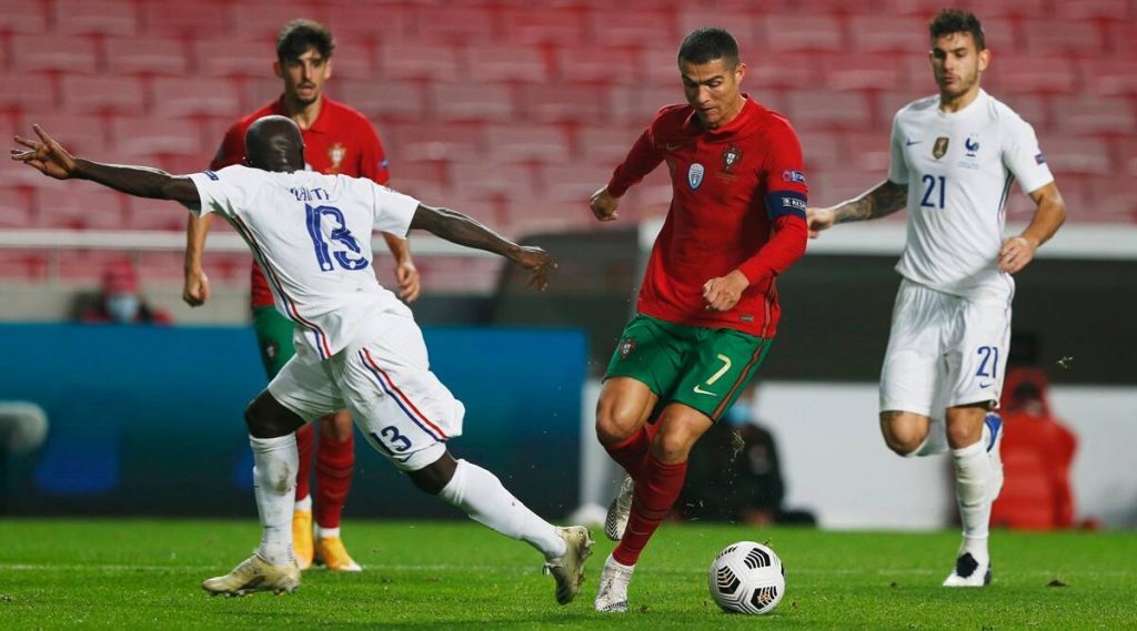 France eclipse holders Portugal to reach UEFA Nations League final four