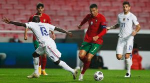 France eclipse holders Portugal to reach UEFA Nations League final four