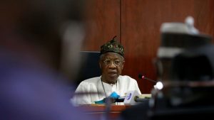 Minister of Information and Culture Lai Mohammed