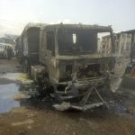 Dangote truck set ablaze for crushing barrow pusher to death in Onitsha