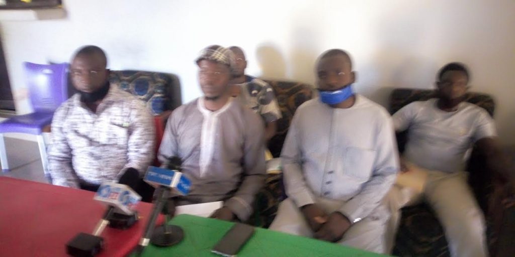 Chairperson, ASUU, PLASU branch, Dr Bente Chun Pamson addressing reporters in Jos