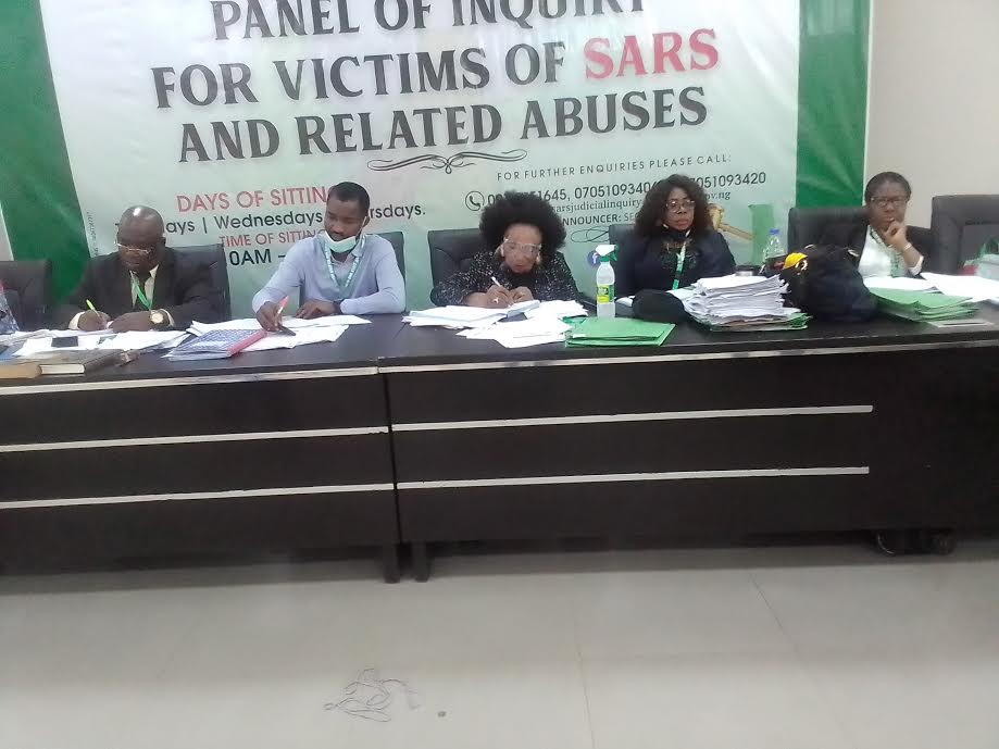 Members of the panel during sitting in Benin City