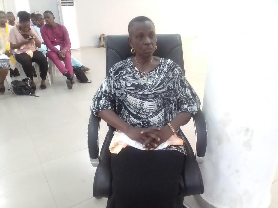 Mother of late Ibrahim Momodu at the panel 