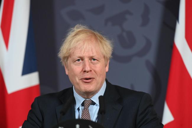 UK PM Boris Johnson