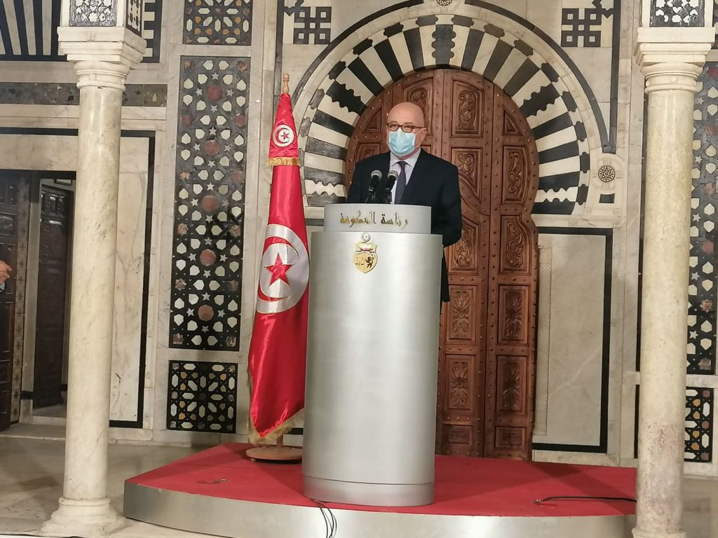 Tunisian Minister of Health Faouzi Mehdi