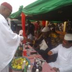 Enugu Commissioner for Lands Dr Victor Nnam (L)