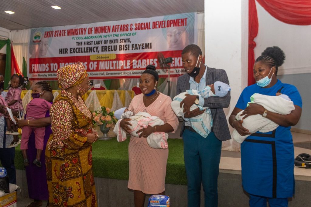 Ekiti to empower 260 multiple birth mothers with N24 million