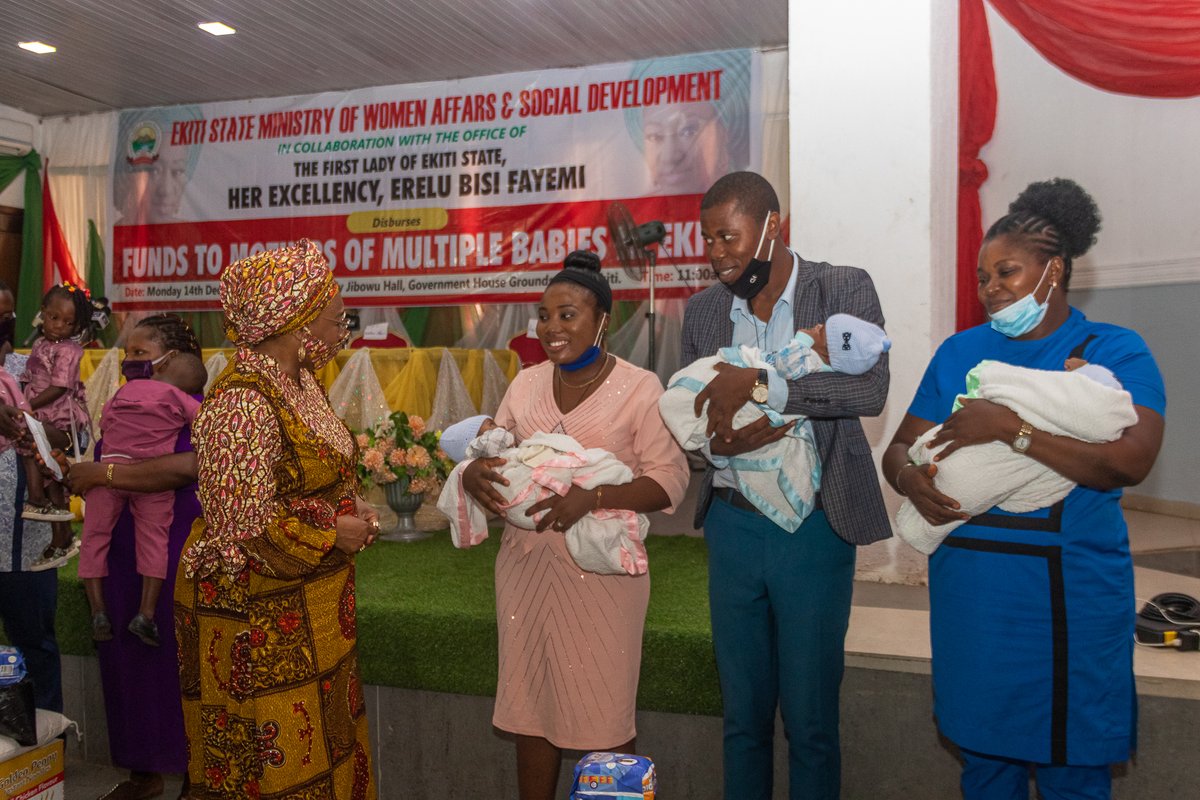 Ekiti to empower 260 multiple birth mothers with N24 million