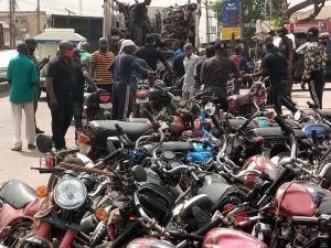 Traffic offence: 130 motorcycles impounded in Lagos
