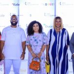 L-R- Colette Amaeshi, Kene Mkparu, Rita Dominic, Stephanie Okereke and Ifeanyi Odii at The Classroom