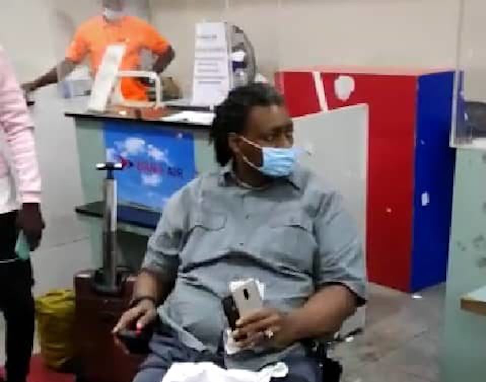 Passenger-destroys-Dana-air-check-in-facilities-in-Abuja-e1608582338317