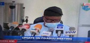ASUU President Biodun Ogunyemi