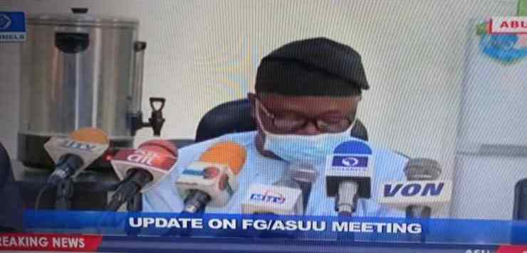 ASUU President Biodun Ogunyemi