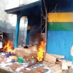a-police-station-was-set-ablaze-by-some-of-the-protesters-at-Ugbekun-in-Edo-State