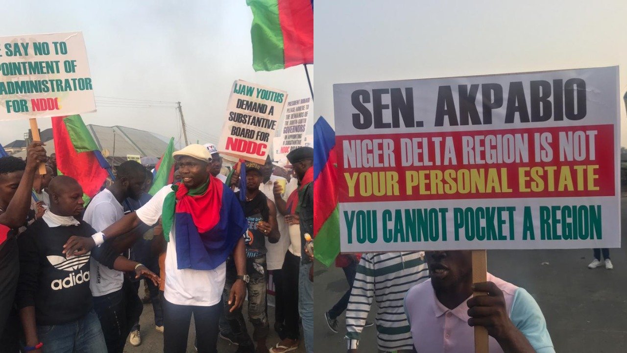 NDDC: Travellers stranded as Ijaw youths block road