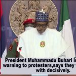 EndSARS: Buhari blows hot, says protesters will be dealt with decisively [VIDEO]