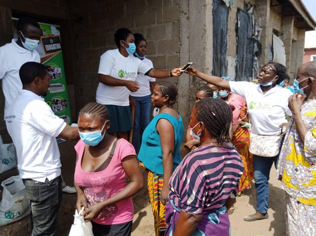 ACORN Initiative donates to Internally Displaced Persons in Benue