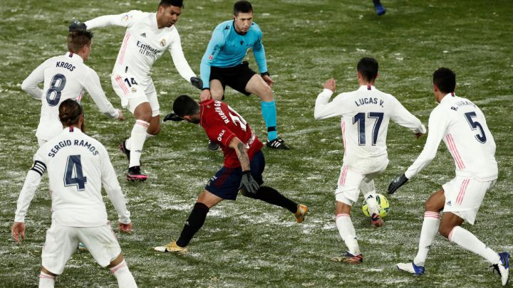 Osasuna, freezing conditions frustrate Real Madrid from La Liga top spot