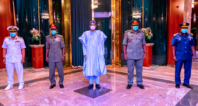 More commendation trails Buhari’s appointment of new service chiefs