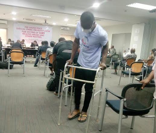 Policeman knocked us down, shot me thereafter, victim tells #EndSARS Lagos panel