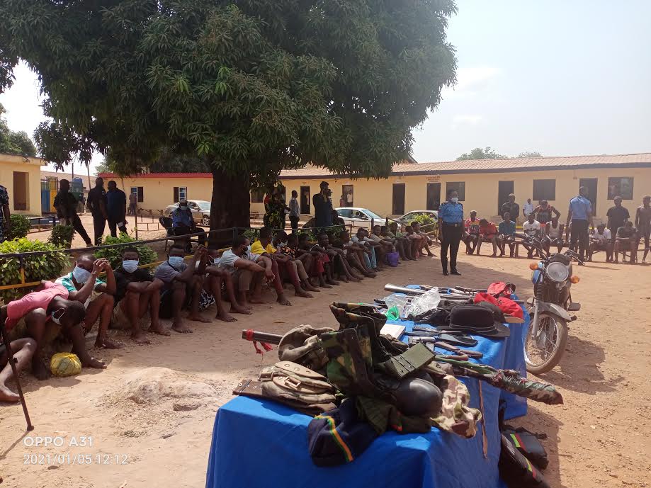Benue: Police arrest, prosecute over 200 suspected cultists in 2020