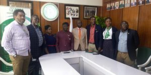 National President of NMA Prof Ujah and executive members