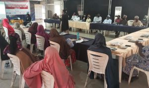 Participants at the training  (Photo credit to Sola Ojo)