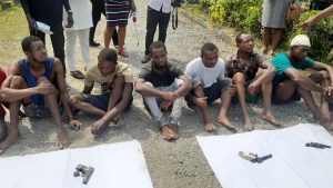 Suspects paraded by police in Calabar – Wednesday, January 20, 2021