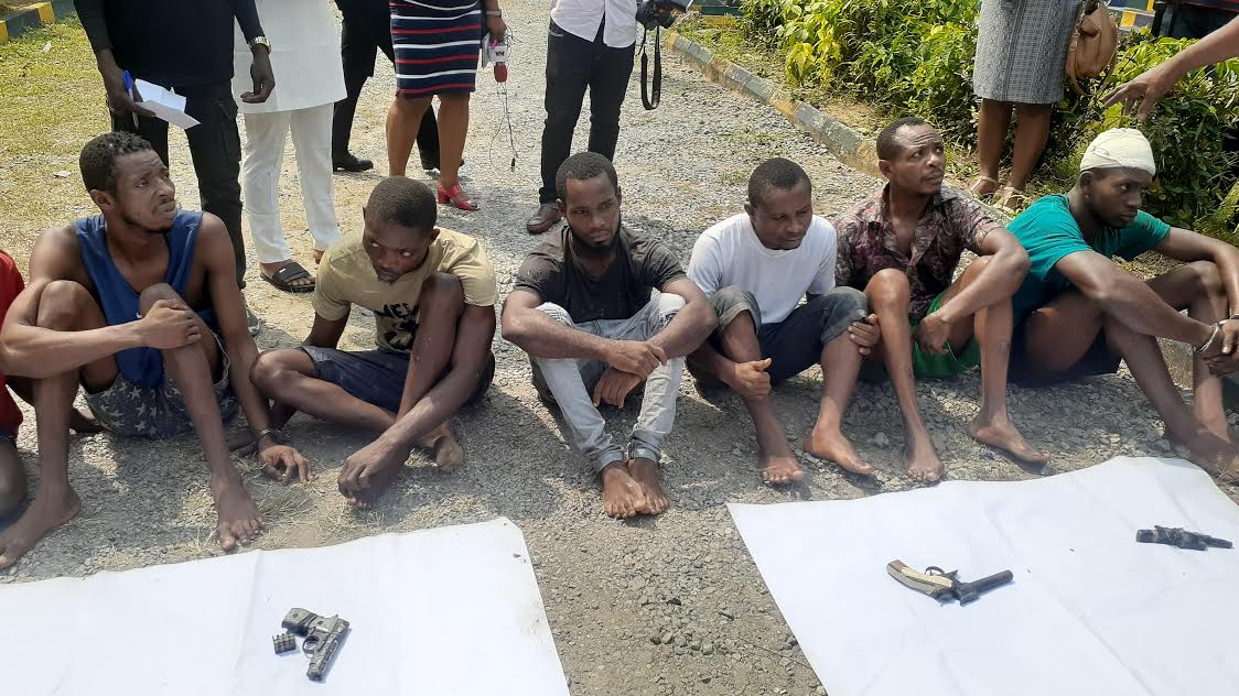 Suspects paraded by police in Calabar – Wednesday, January 20, 2021