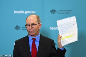 Australian Chief Medical Officer Paul Kelly