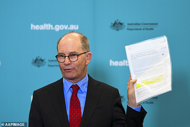 Australian Chief Medical Officer Paul Kelly