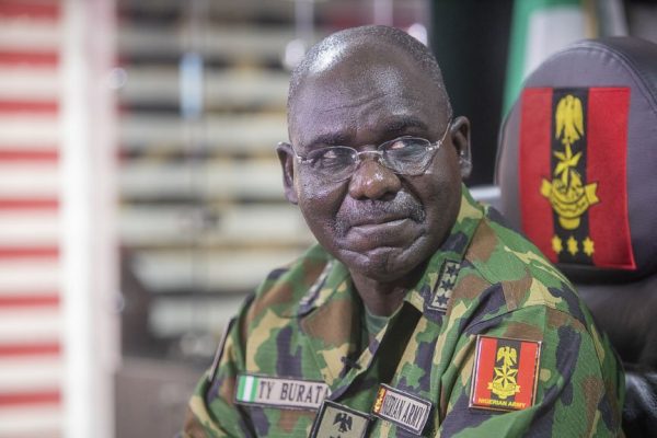 Nigerian COAS Lt-Gen TY Buratai