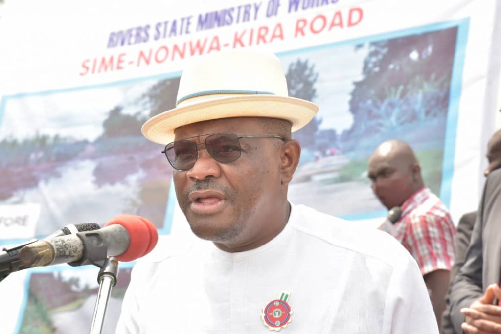 Rivers State Governor Nyesom Wike
