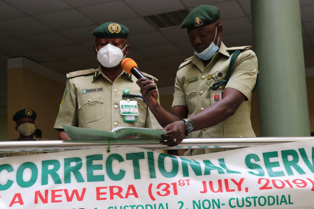 Nigerian Correctional Service: Mrabure resumes duty, pledges enhanced staff welfare