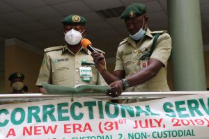Nigerian Correctional Service: Mrabure resumes duty, pledges enhanced staff welfare