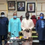 Honourable Commissioner, Ministry of Local Government & Community Affairs, Dr. Wale Ahmed (3rd right), Dr. Wale Ahmed, during one of the meetings with representatives from the five divisions of the State.