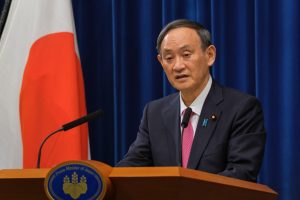 Japanese Prime Minister Yoshihide Suga
