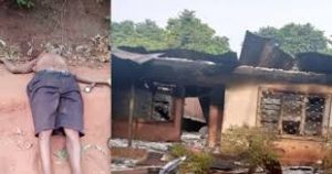 Man,65,murderswife,sets son ablaze,kills self in Anambra