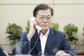 Moon to accept Britain’s invitation to G-7 summit, official says