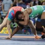Nigerian wrestlers