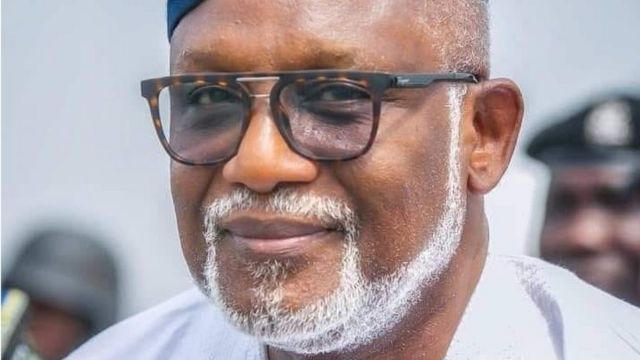 Ondo Governor Rotimi Akeredolu