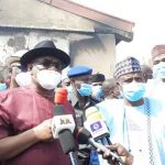 Rivers Governor Nyesom Wike (L), Sokoto Governor Aminu Tambuwal (R)