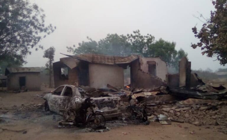 Oyo: Yoruba elders task security agents to find those responsible for burning Sarkin Fulani’s property