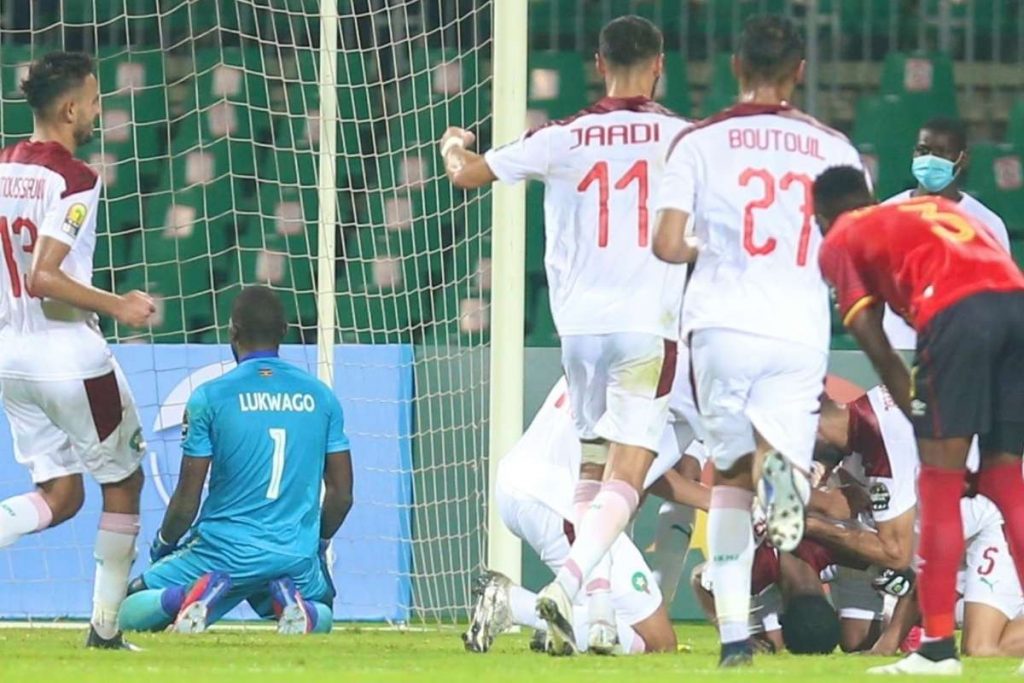 Titleholders Morocco reach 2020 CHAN quarter-finals after spanking Uganda
