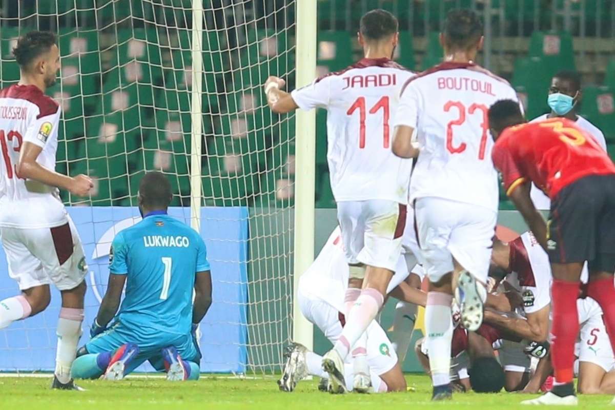 Titleholders Morocco reach 2020 CHAN quarter-finals after spanking Uganda