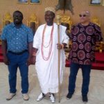 From L-R: The Chief Executive Officer (CEO) of Alluvia Mr Von Kemedi, Igwe Omor, Dr Oranu Chris Chidume and CEO of JOSAN giant rice mill Omor-Umumbo Chief Oliver Okeke