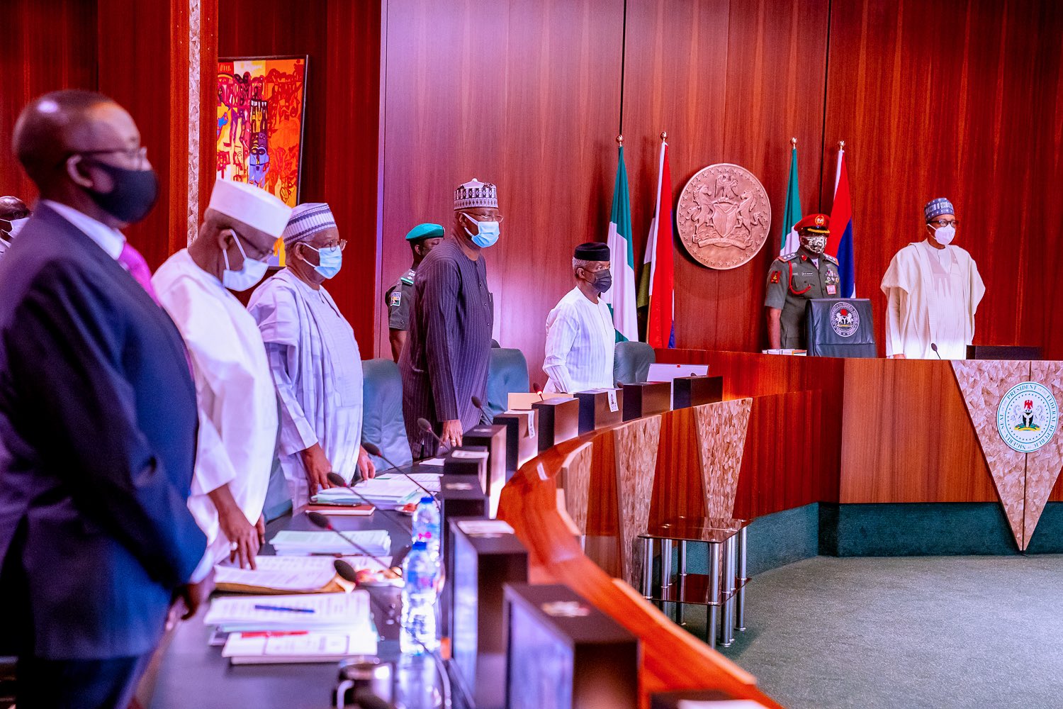 Buhari presides over 31st virtual cabinet meeting