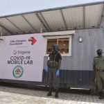 A mobile testing laboratory in Kano this month. Test results in Kano can take two weeks to come through. Credit…Sipa, via Associated Press