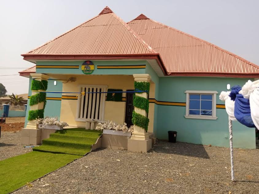 The newly commissioned police station in Ikere-Ekiti