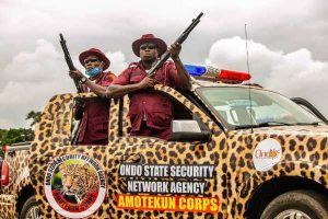 Ondo: Amotekun arrests four suspects over killing of vigilantes